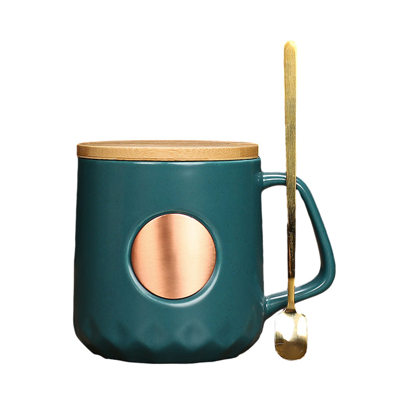 Ceramic Bronze Starbucks Coffee Mug 401-500ml