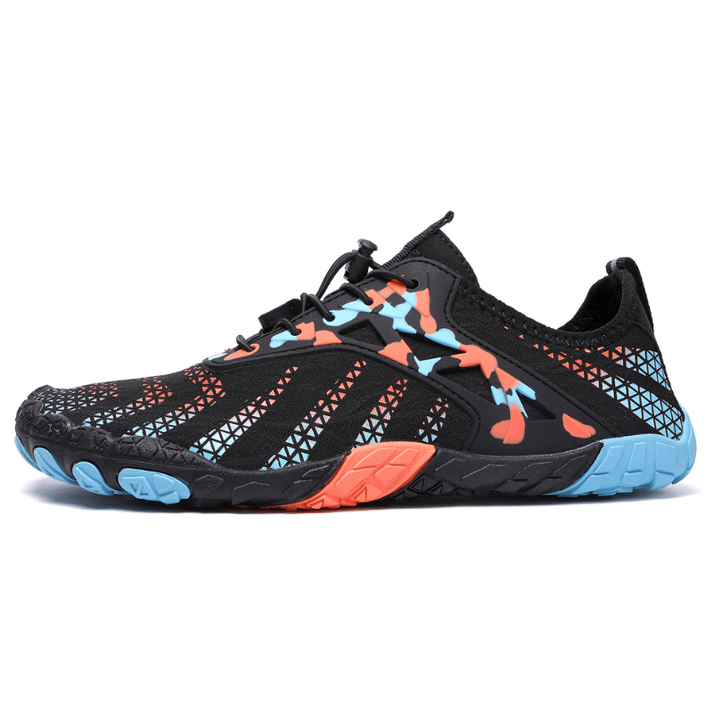 Zero-Drop Trail Running Shoes with Flexible Sole