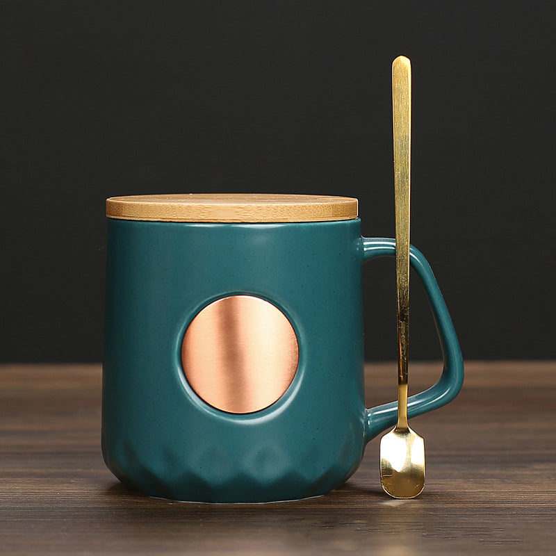 Ceramic Bronze Starbucks Coffee Mug 401-500ml