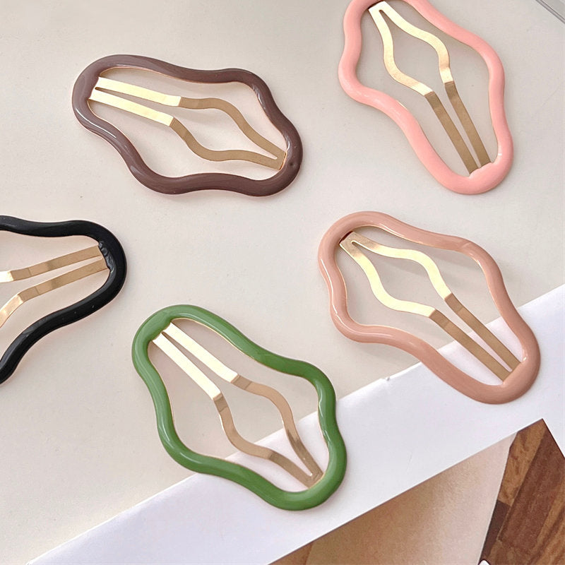 Cloud-Shaped Non-Slip Hair Clip in Assorted Colors