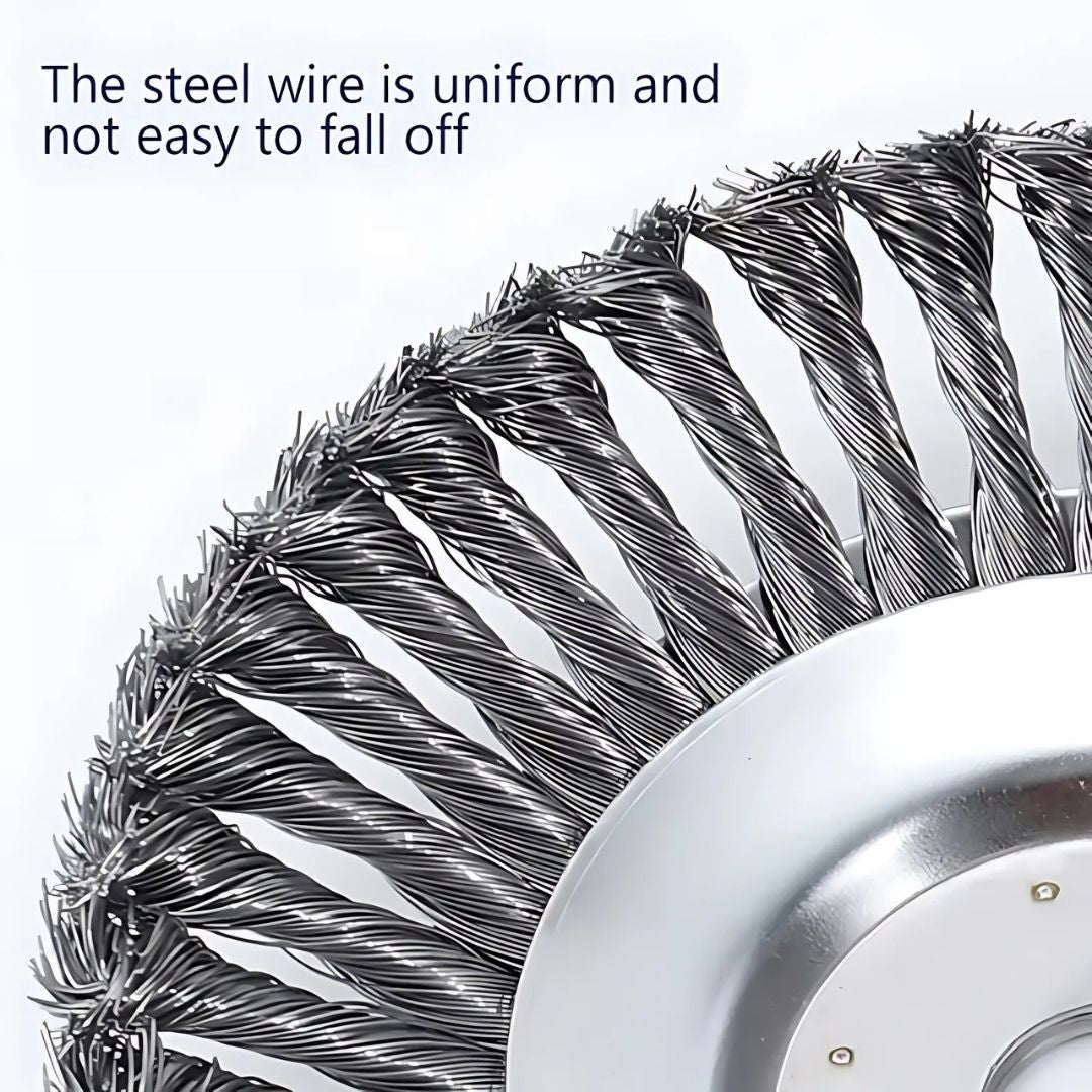 Round Steel Wire Weed Brush for Trimmers