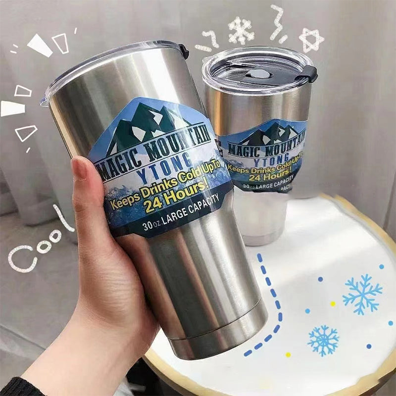 30 oz Stainless Steel Insulated Thermos Flask