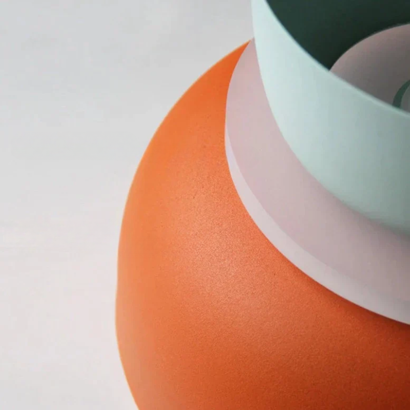 Scandinavian Macaron Pendant Lamp - Multicolored Nordic Design