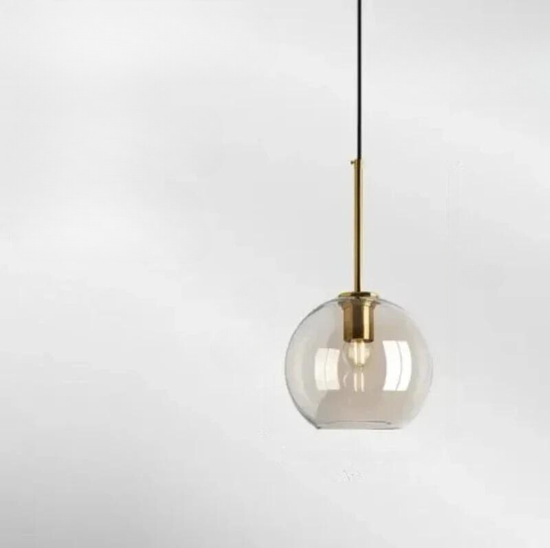 Scandinavian Pendant Light with Warm Illumination