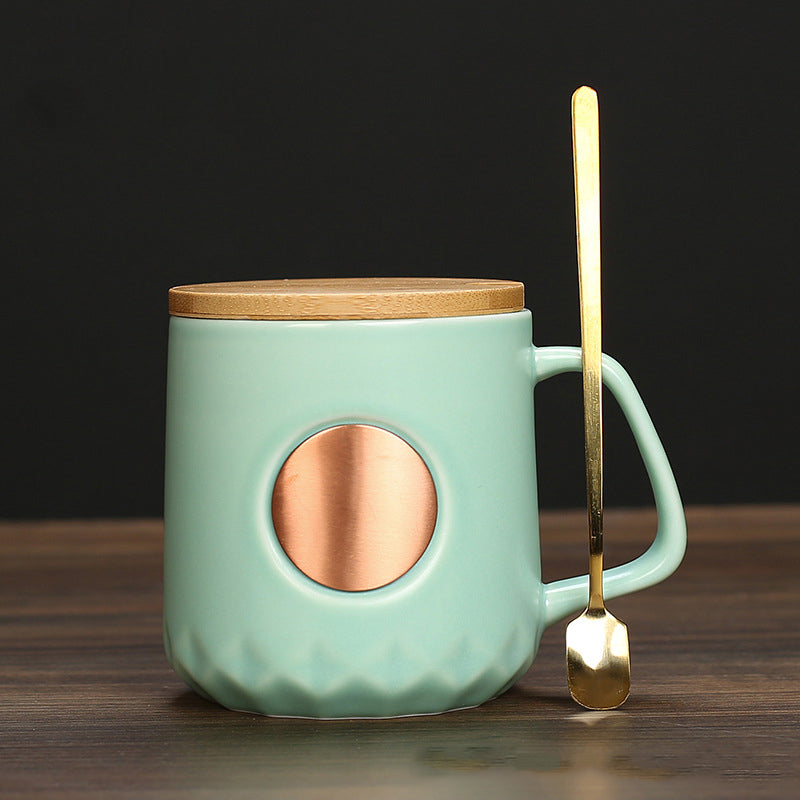 Ceramic Bronze Starbucks Coffee Mug 401-500ml