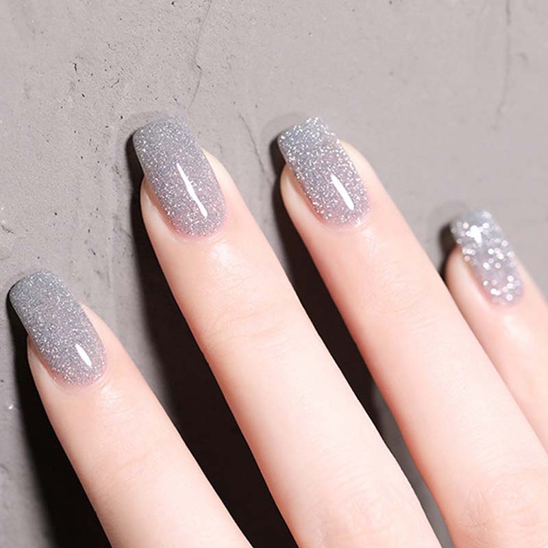 Glitter Diamond Gel Nail Polish 8ml - Long-Lasting Shine