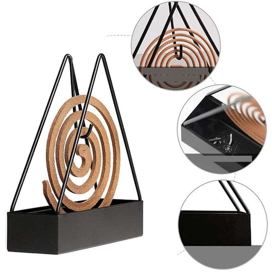 Iron Mosquito Coil Holder for Indoor and Outdoor Use