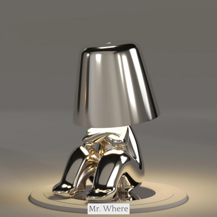 Rechargeable LED Table Lamp with Dimmable Warm White Light