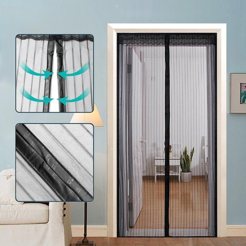 Magnetic Fly Screen Door with Velcro Closure for Pets