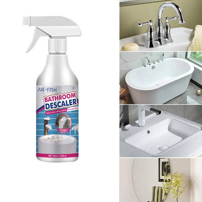 Multifunctional Foam Bathroom Cleaner for Stains and Odors