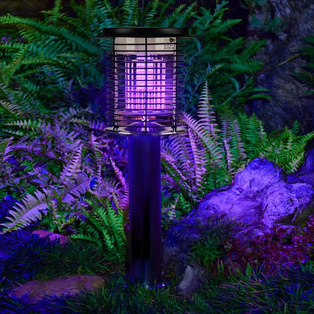 Solar-Powered Mosquito Killer Garden Light with USB Charging