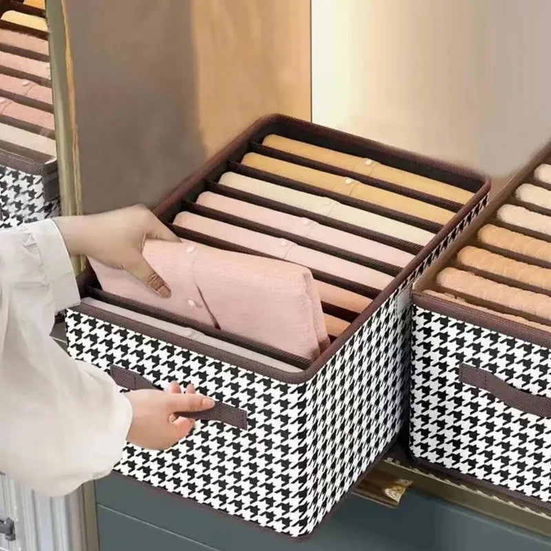 Clothing Drawer Organizer with Durable Handles