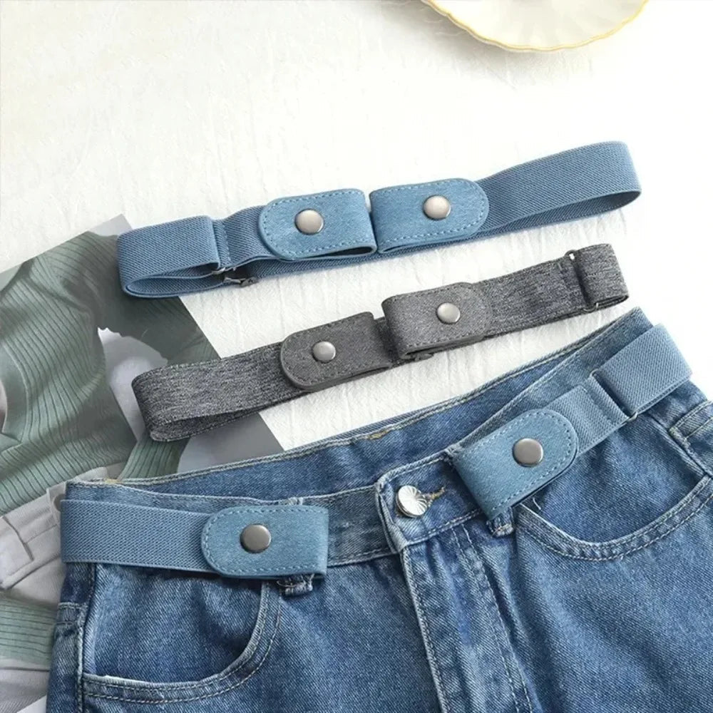 Adjustable Elastic No Buckle Belt for Comfortable Fit