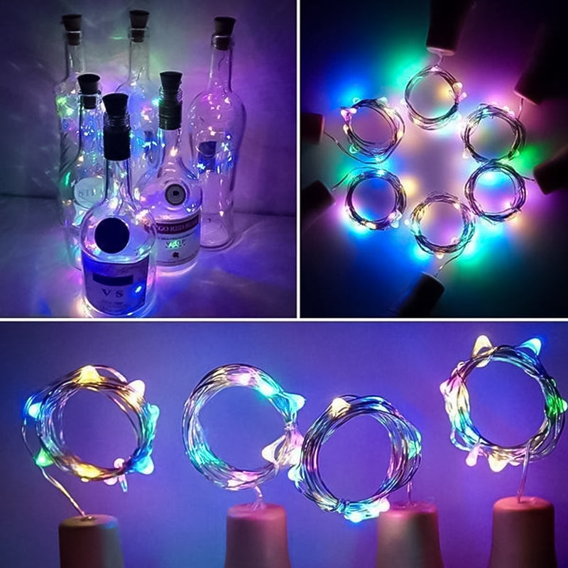 LED Bottle Light Cork Night Light for DIY Decor and Gifts