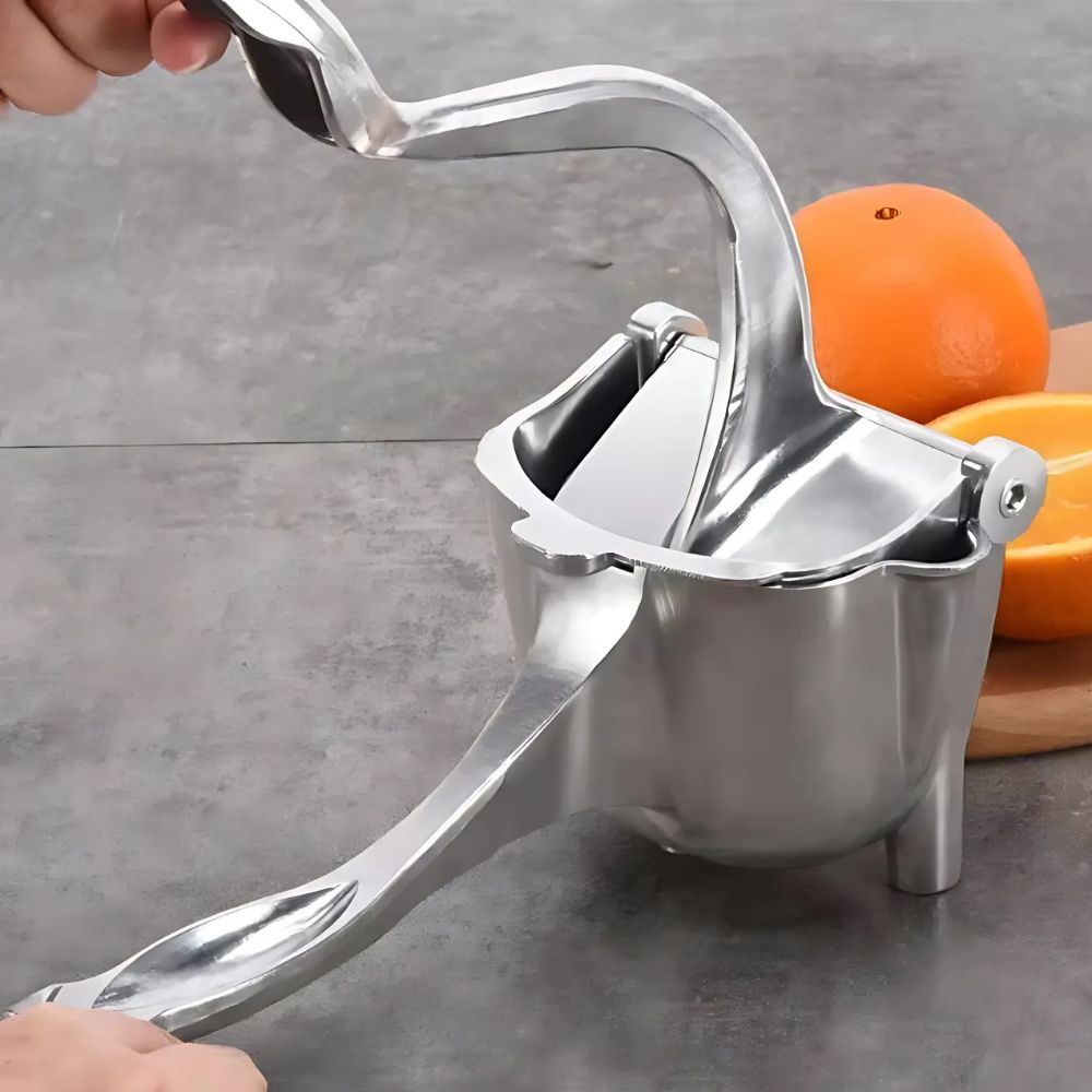 Manual Citrus Juicer with Non-Slip Base for Maximum Juice Extraction