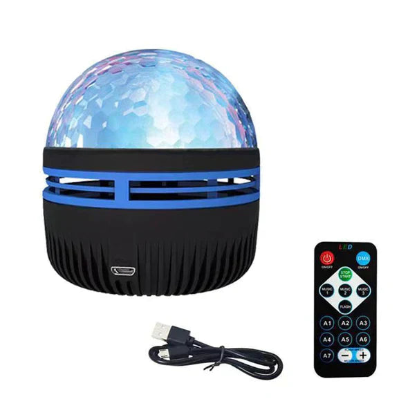 Northern Lights Projector with Music Synchronization and Remote Control