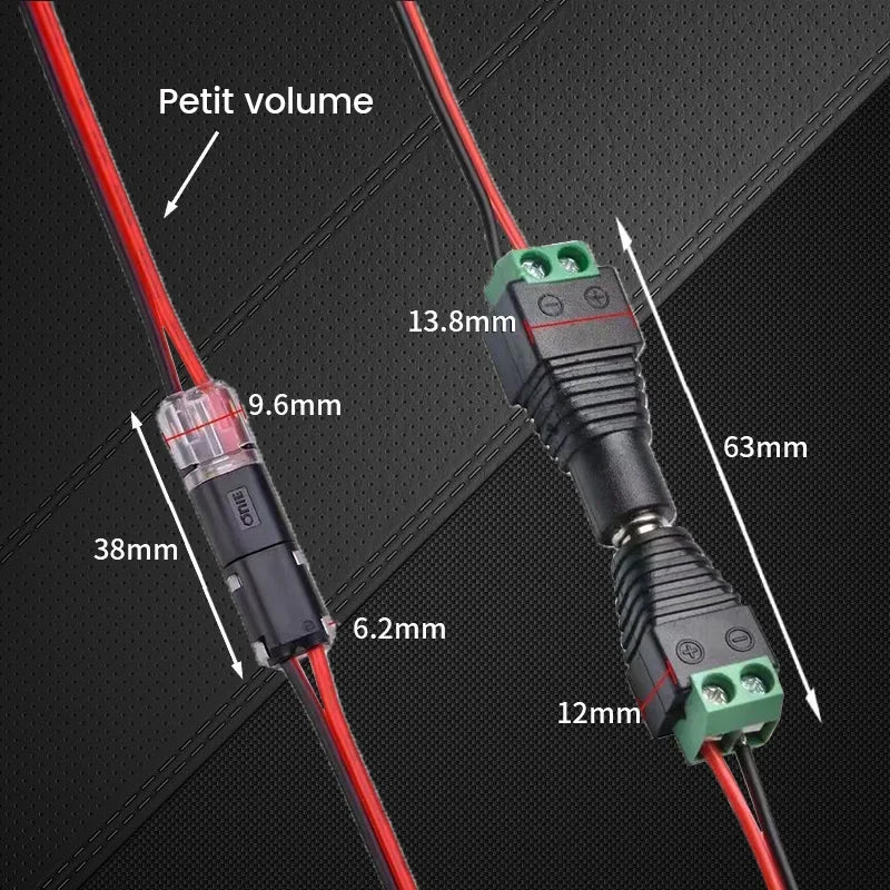 Double Wire Locking Connector for Safe Electrical Connections