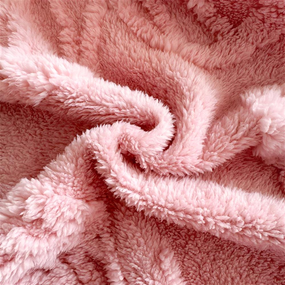 3D Butterfly Jacquard Flannel Blanket