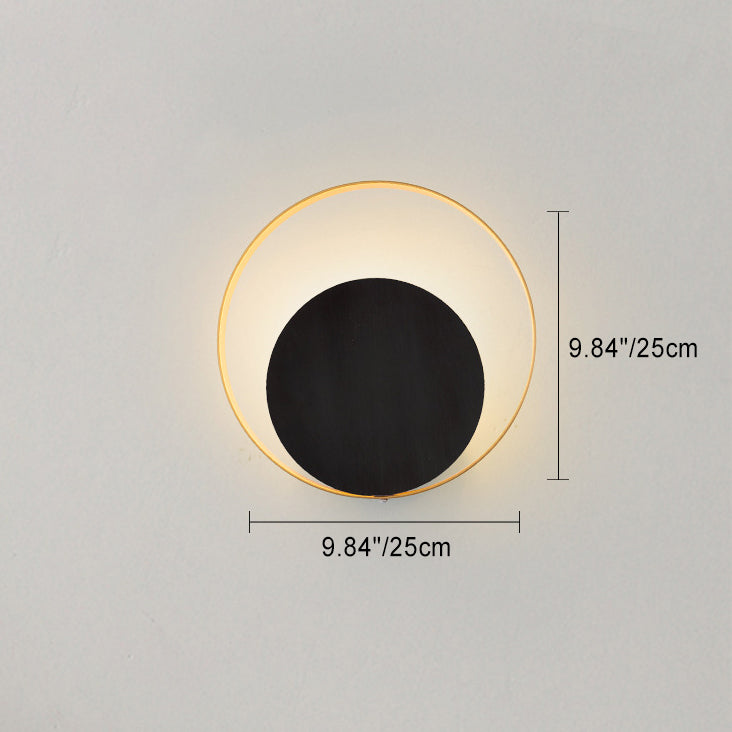 Modern Minimalist Iron Wall Sconce Lamp 1-Light