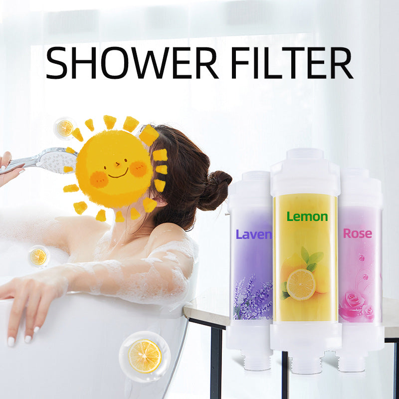 Shower Aroma Filter with Vitamin C and Essential Oils