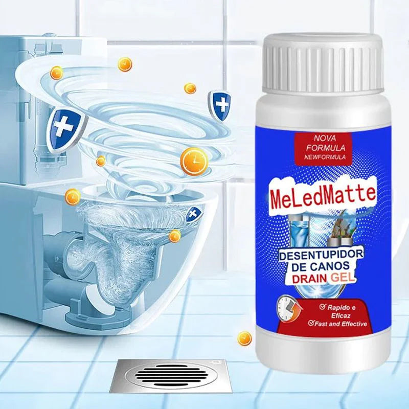 Toilet Clog Dissolver and Deodorizer for Pipes
