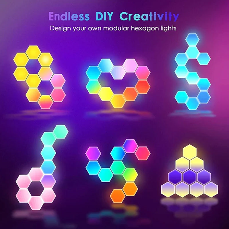 DIY Modular Touch-Sensitive Night Light with Music Sync and App Control
