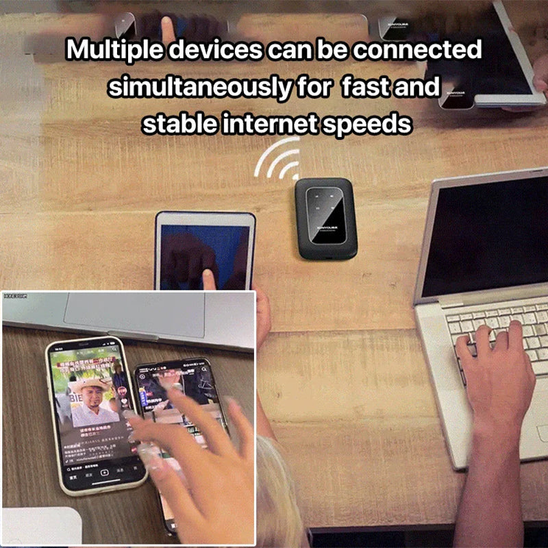 Wireless Portable WiFi Hotspot with 4G Connectivity