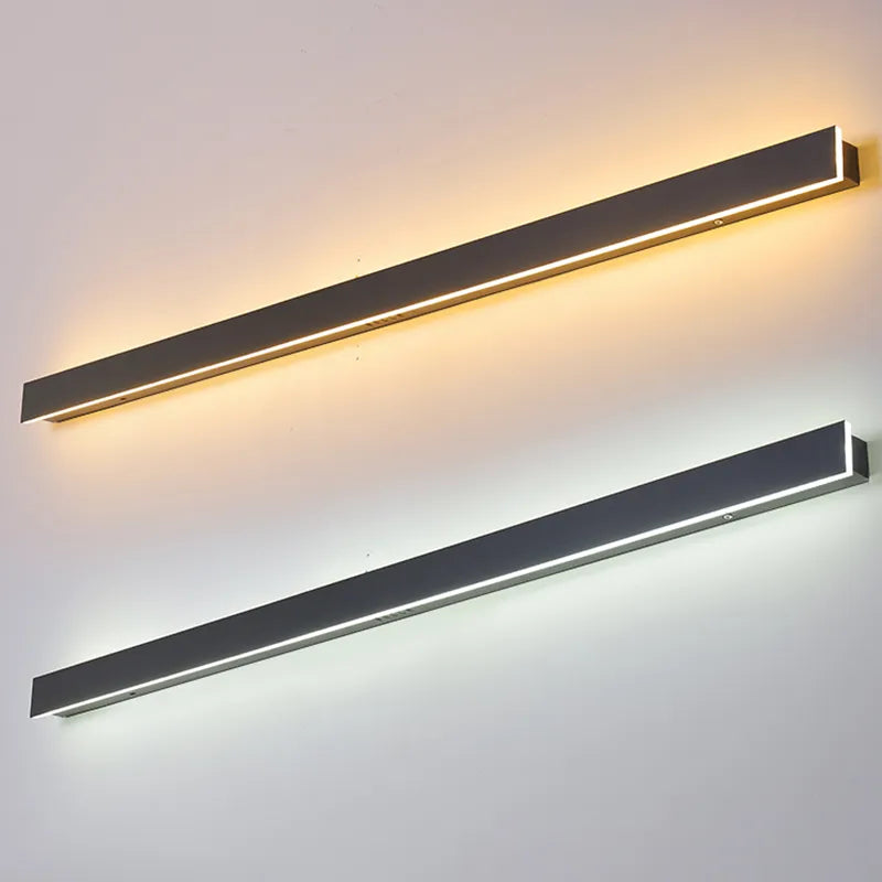 Svelte Modern Outdoor Linear Wall Light IP65 Waterproof
