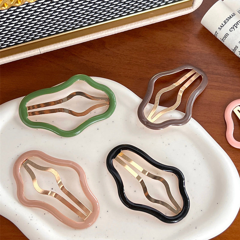 Cloud-Shaped Non-Slip Hair Clip in Assorted Colors