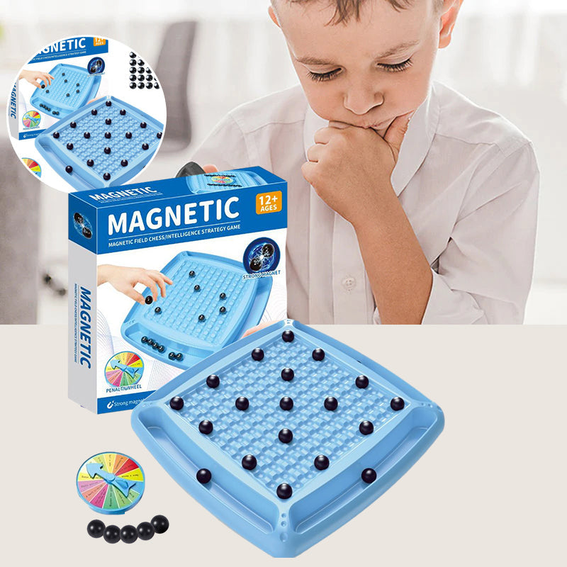 Magnetic Chess Game with Logic-Based Gameplay and Engaging Penalty System