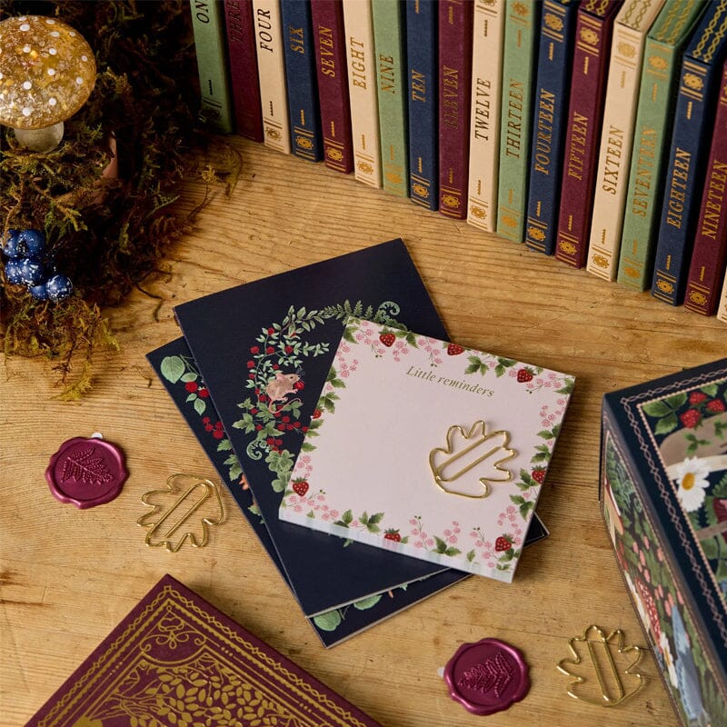 Premium Stationery Advent Calendar with Winter Forest Design and 24 Gifts
