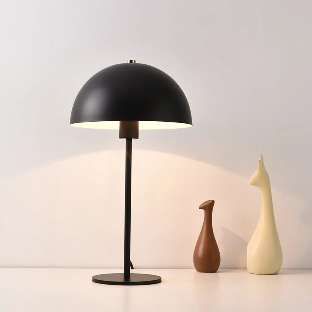 Modern Adjustable LED Table Lamp in Black and White