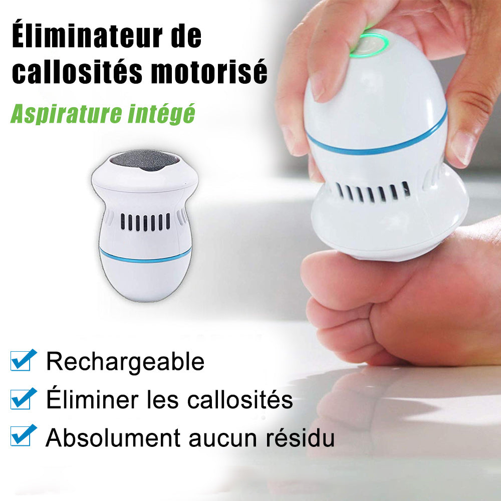 Automatic Rechargeable Callus Remover with Derma-Vac Technology
