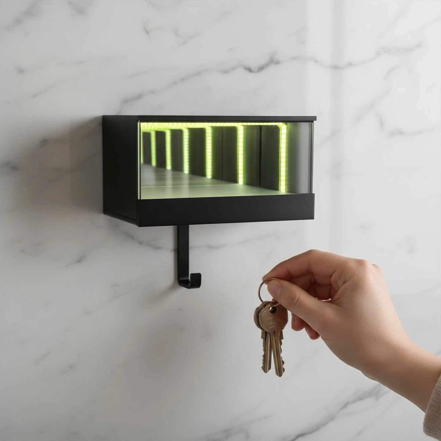 LED Infinity Mirror 3D Printed Car Key Holder