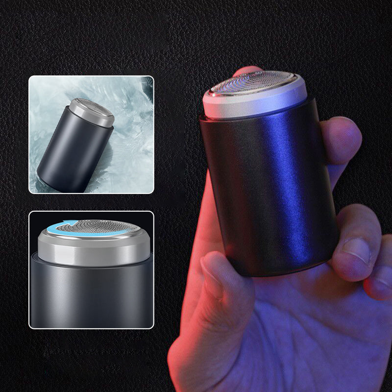 Portable Mini Electric Shaver with USB Rechargeable Battery