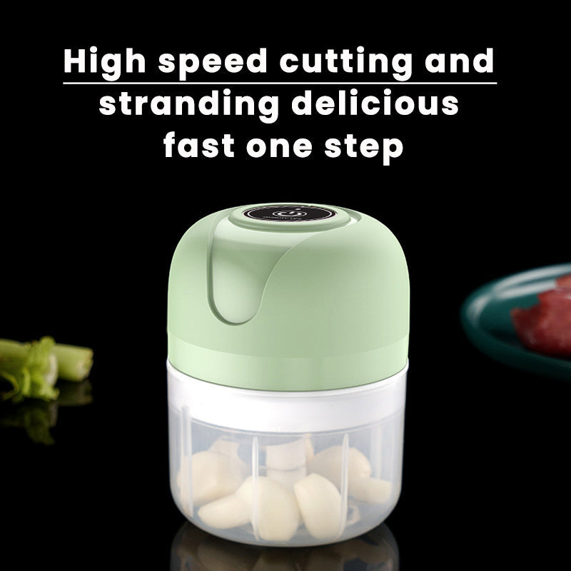 USB Rechargeable Electric Garlic Chopper and Mini Food Processor