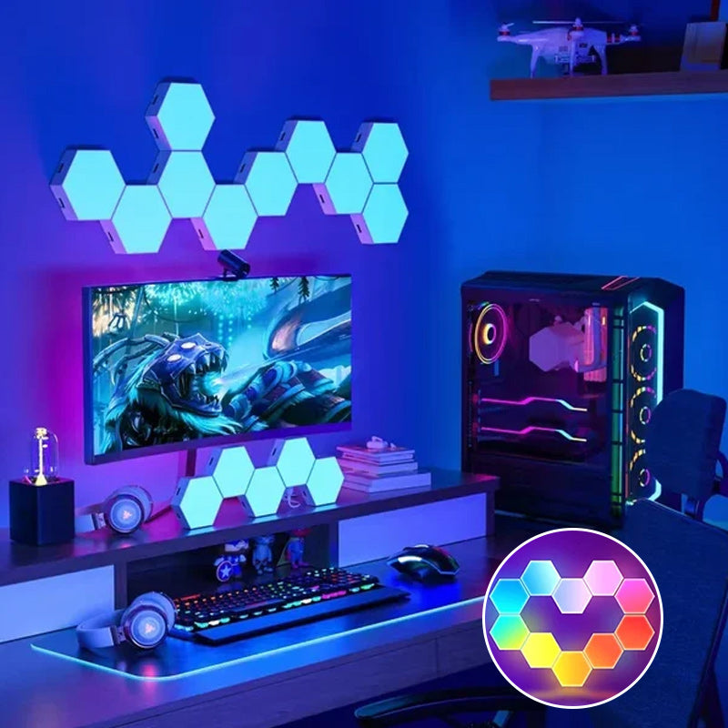 DIY Modular Touch-Sensitive Night Light with Music Sync and App Control