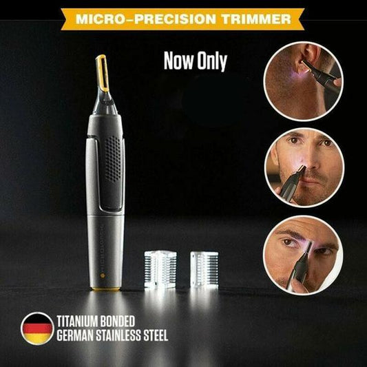 Ultra-Slim Micro Precision Trimmer for Nose, Ears, and Eyebrows