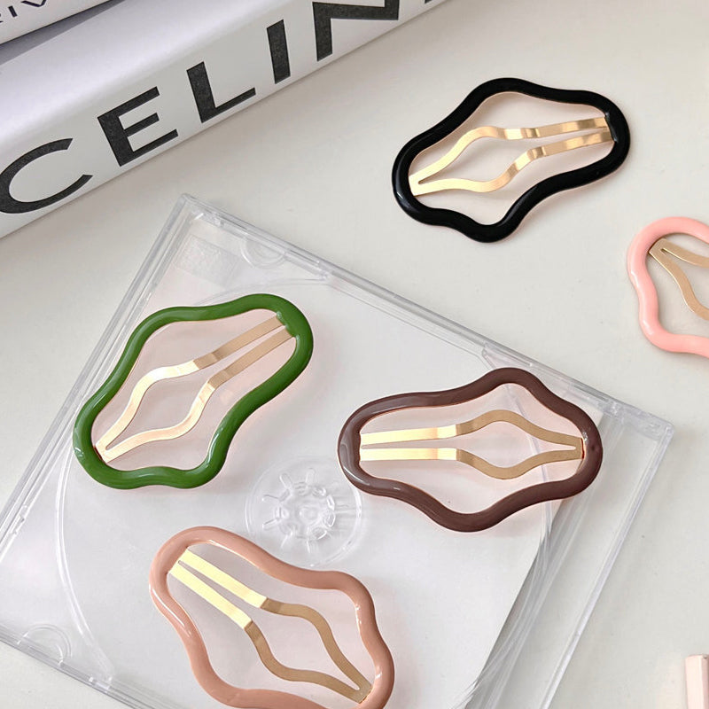 Cloud-Shaped Non-Slip Hair Clip in Assorted Colors