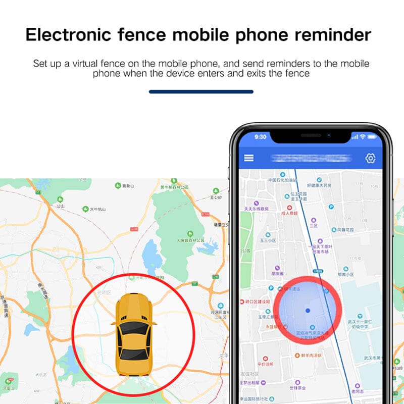 Strong Magnetic GPS Tracker with Real-Time Location and Audio Recording