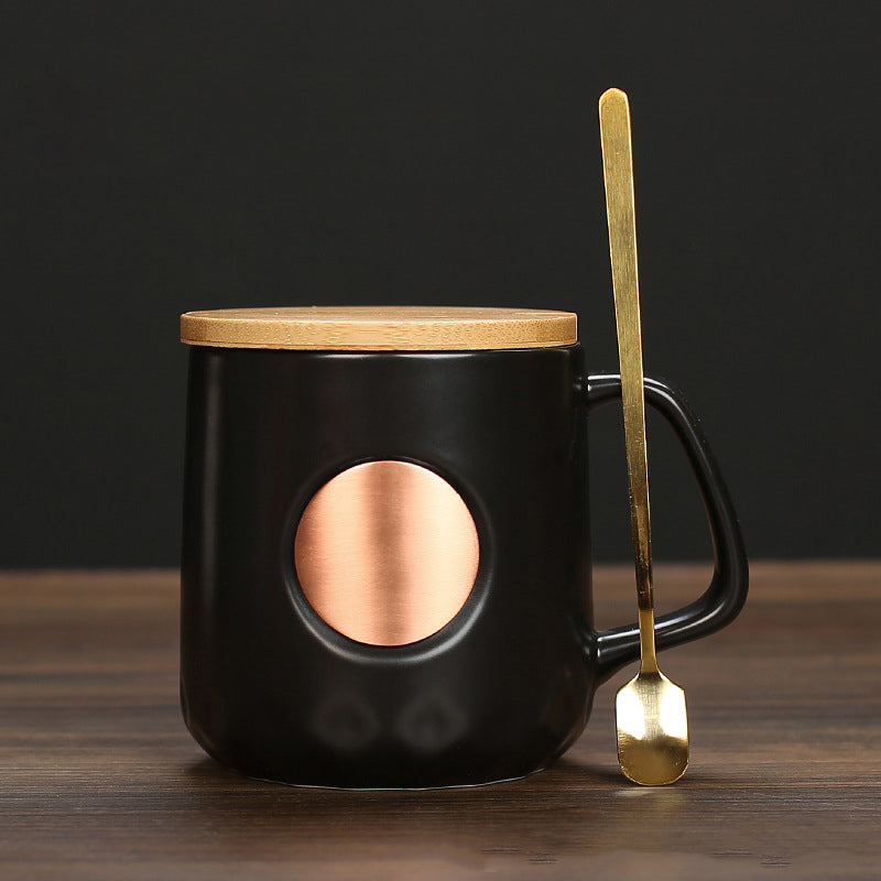 Ceramic Bronze Starbucks Coffee Mug 401-500ml