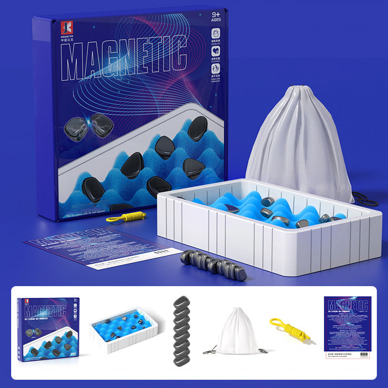 Magnetic Chess Game with Logic-Based Gameplay and Engaging Penalty System