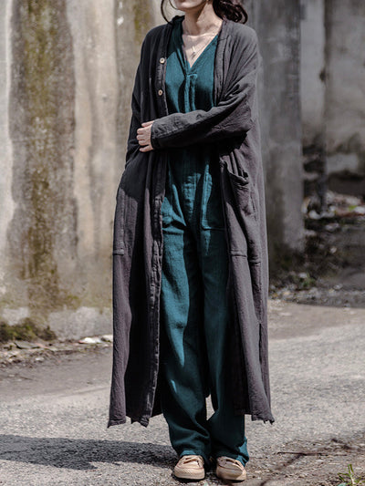 Allena - Relaxed Long Cardigan