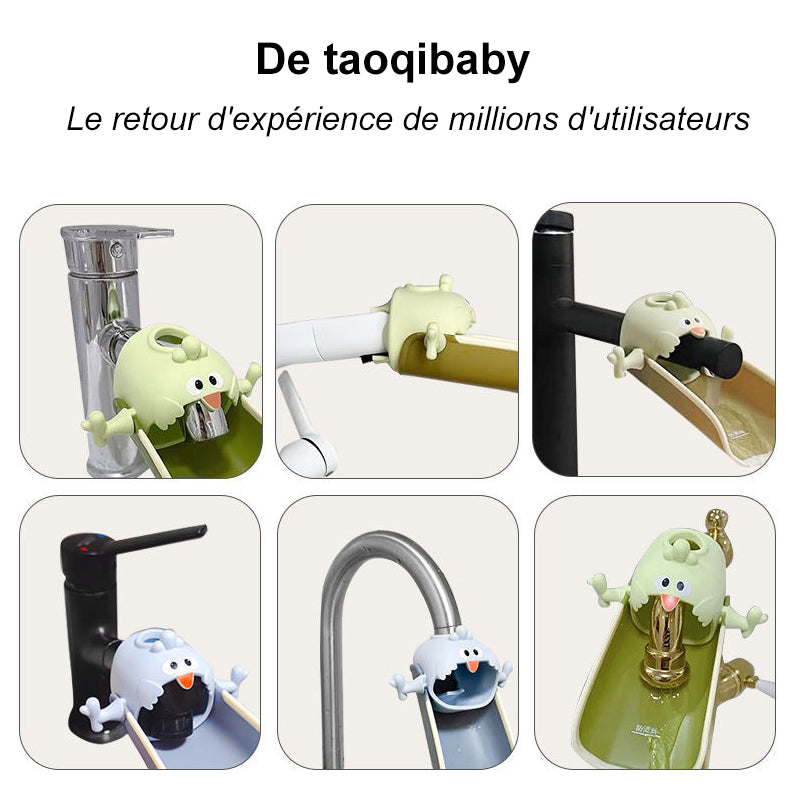 Cartoon Animal Baby Faucet Extender in Silicone