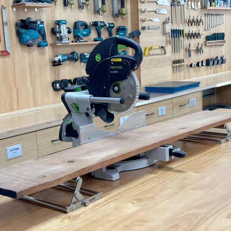 Adjustable Foldable Support Frame for Cutting Machine