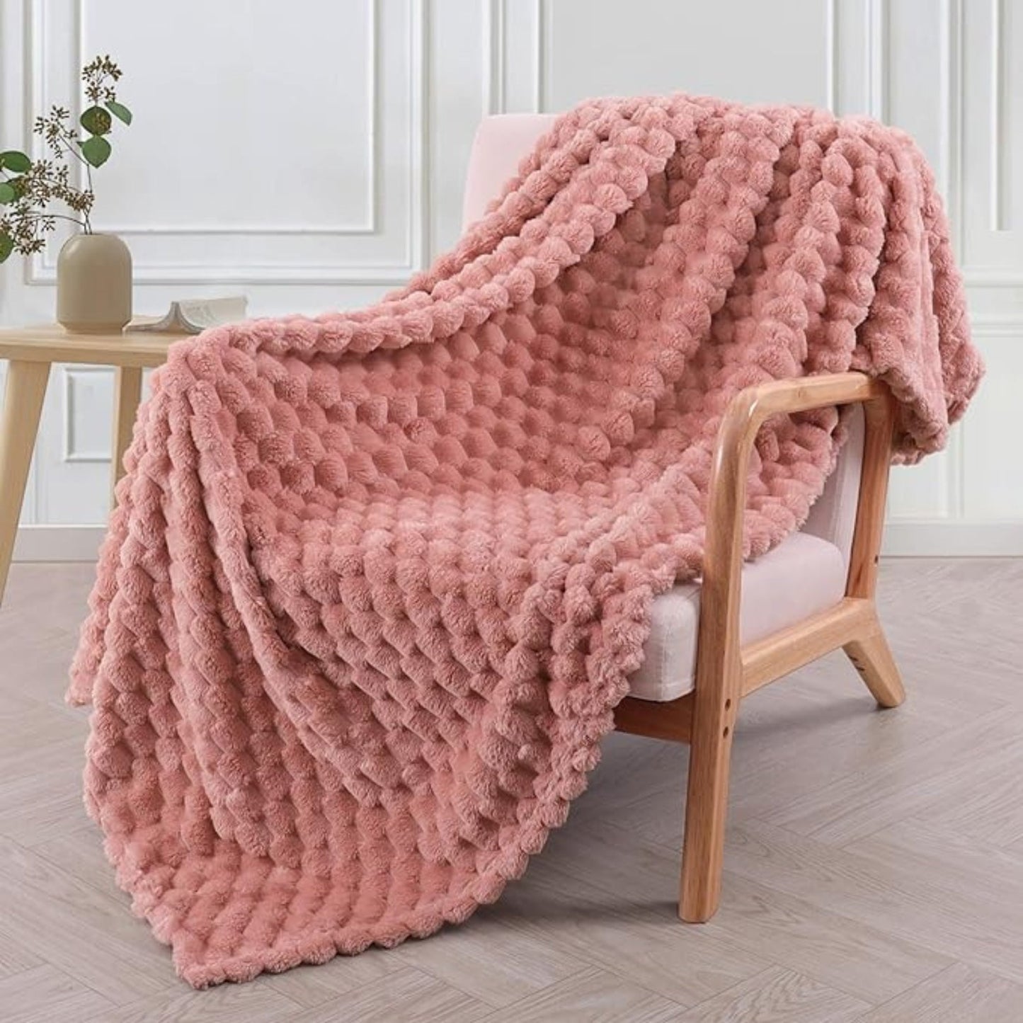 Ultra-Plush Marshmallow Comfort Throw Blanket