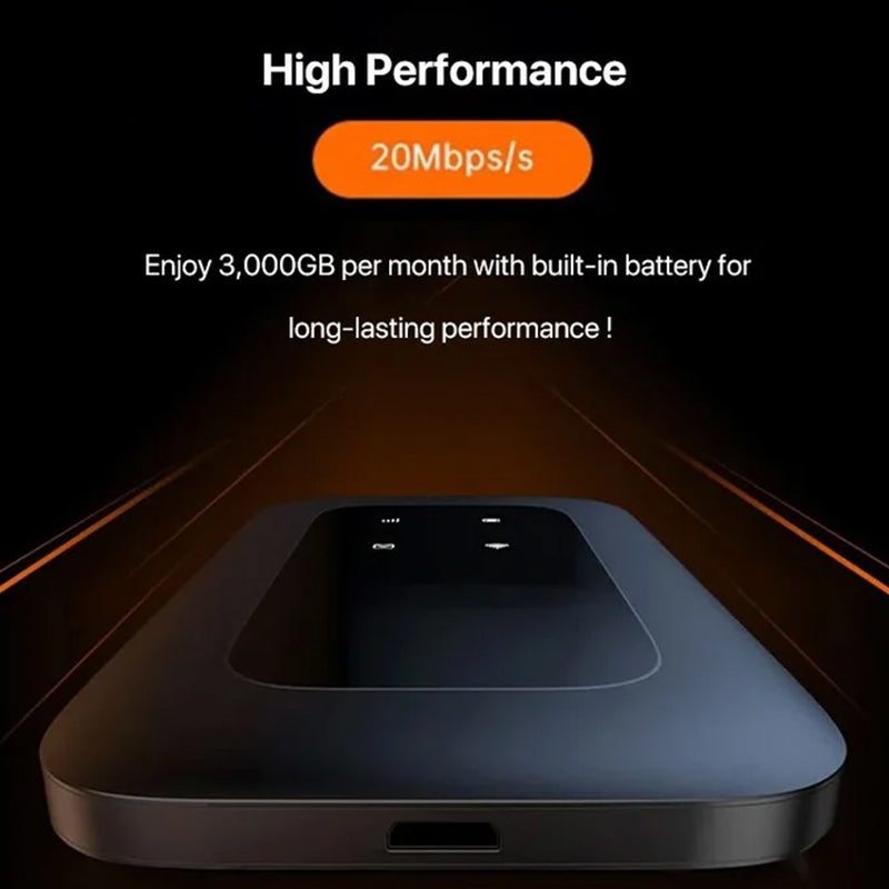 Wireless Portable WiFi Hotspot with 4G Connectivity