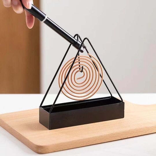 Iron Mosquito Coil Holder for Indoor and Outdoor Use