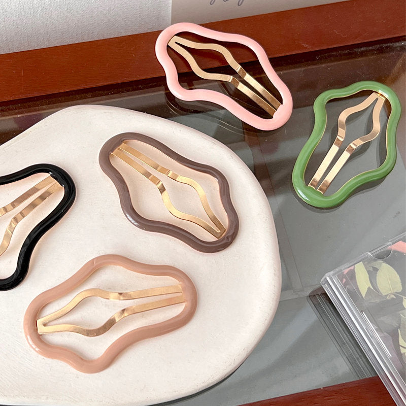 Cloud-Shaped Non-Slip Hair Clip in Assorted Colors
