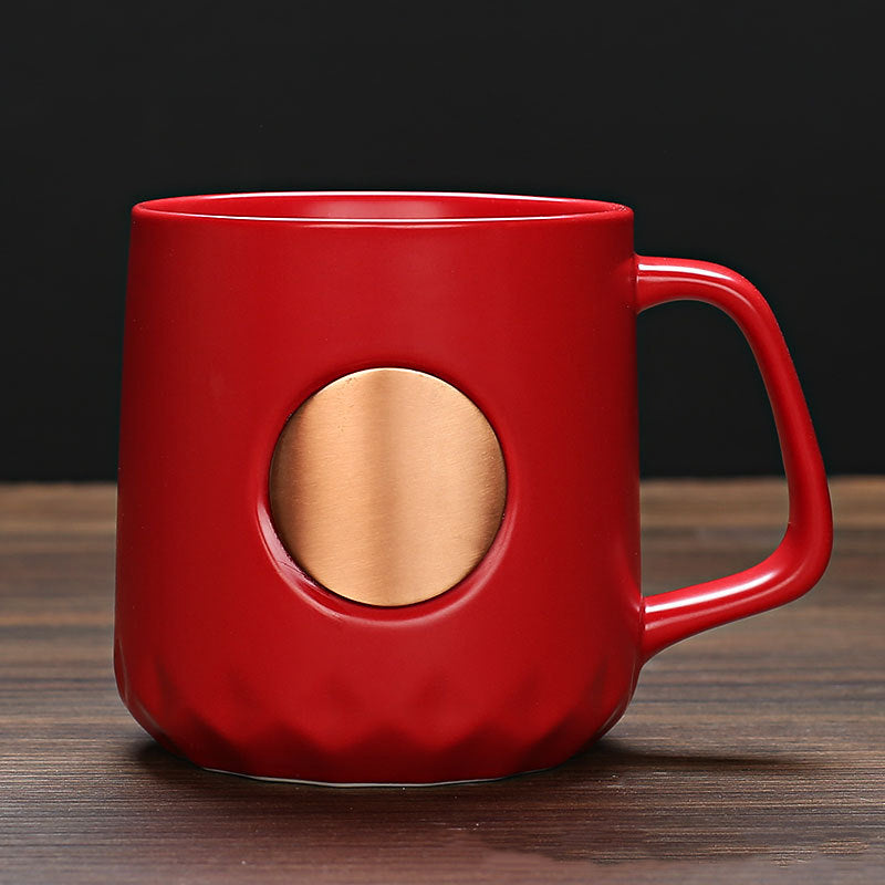 Ceramic Bronze Starbucks Coffee Mug 401-500ml